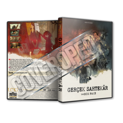 Gerçek Sahtekâr - The Big Fake - 2026 Türkçe Dvd Cover Tasarımı